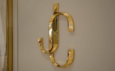 3D Metal Signs For Jimmy Choo