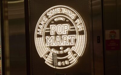 Acrylic Front And Backlit Channel Letters For Popmart