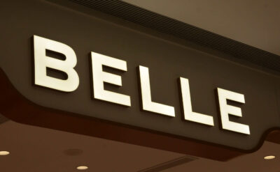 Acrylic Front Lit Channel Letters For Belle