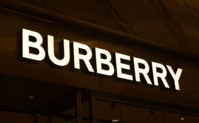 Acrylic Front Lit Channel Letters For Burberry