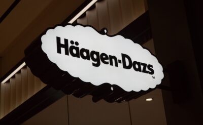 Double Sided Light Box Signs For Häagen-Dazs