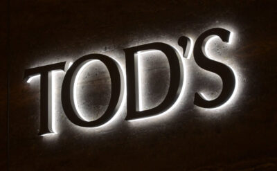 Luxury Metal Backlit Channel Letters For Tod's