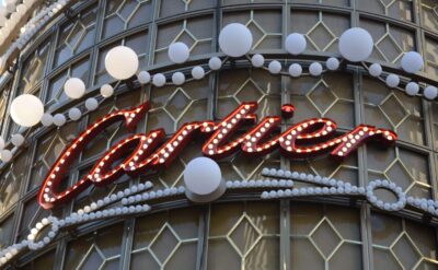 Marquee Light Bulb Letters For Cartier