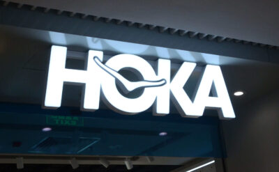 Metal Front Lit Trimless Channel Letters For Hoka