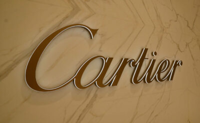 Side Lit Channel Letters With Metal Front Surface For Cartier
