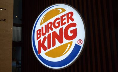 Single Sided Light Box Signs For Burger King