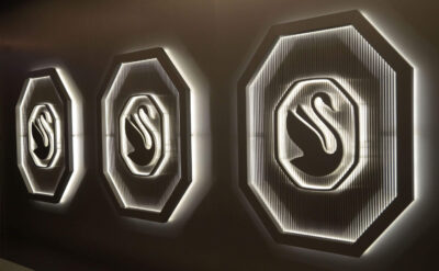 Common Metal Backlit Channel Letters For Swarovski