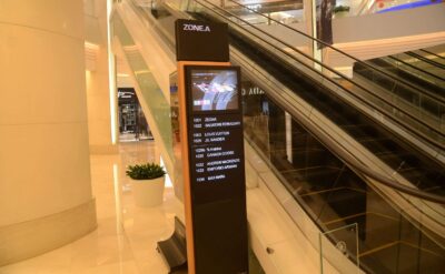 Double Sided Lit Directory Signs