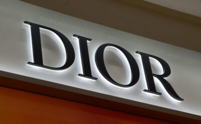 Luxury Metal Backlit Channel Letters For Dior