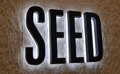 Luxury Metal Backlit Channel Letters For Seed