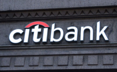 Metal Front Lit Channel Letters With Face Return For Citibank