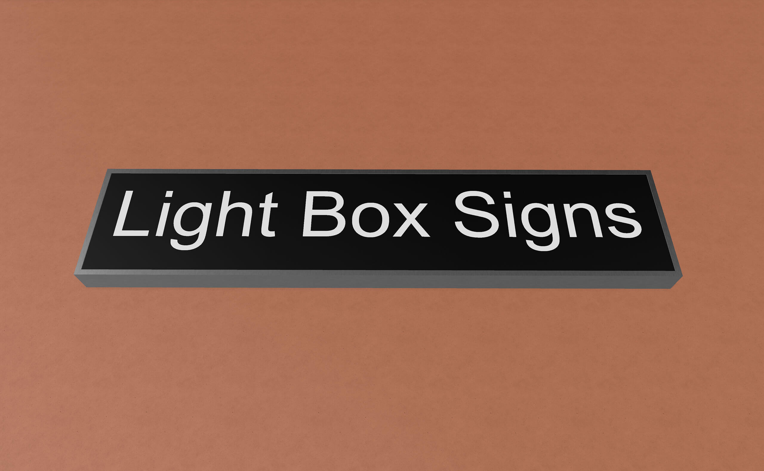 Light Box Signs Display Methods 1