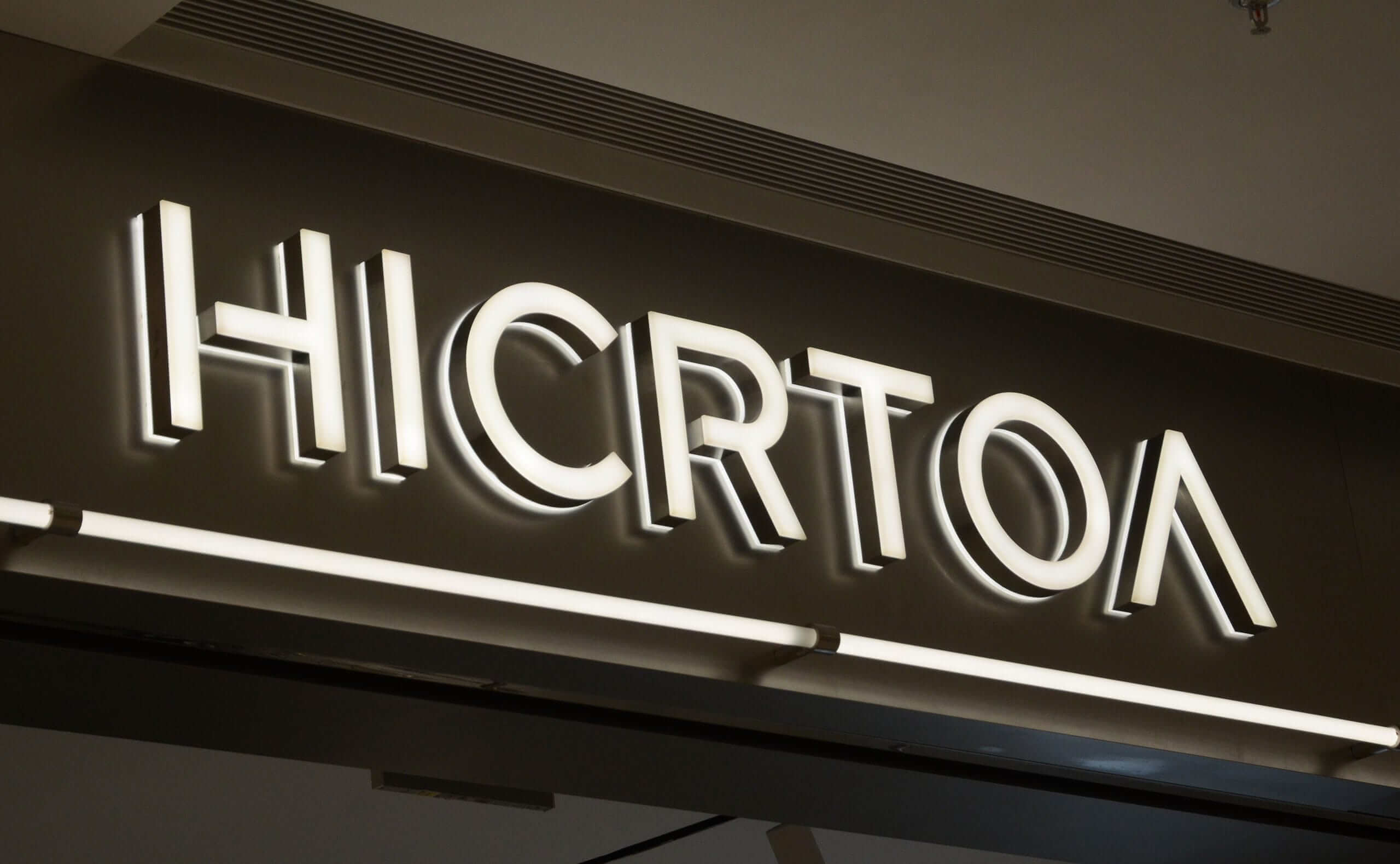 Metal Front and Backlit Channel Letters For Hicrtoa