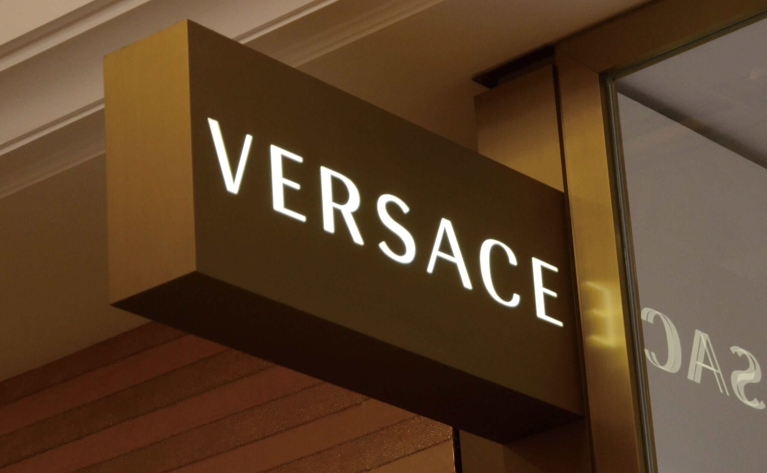 Double Sided Light Box Signs For Versace