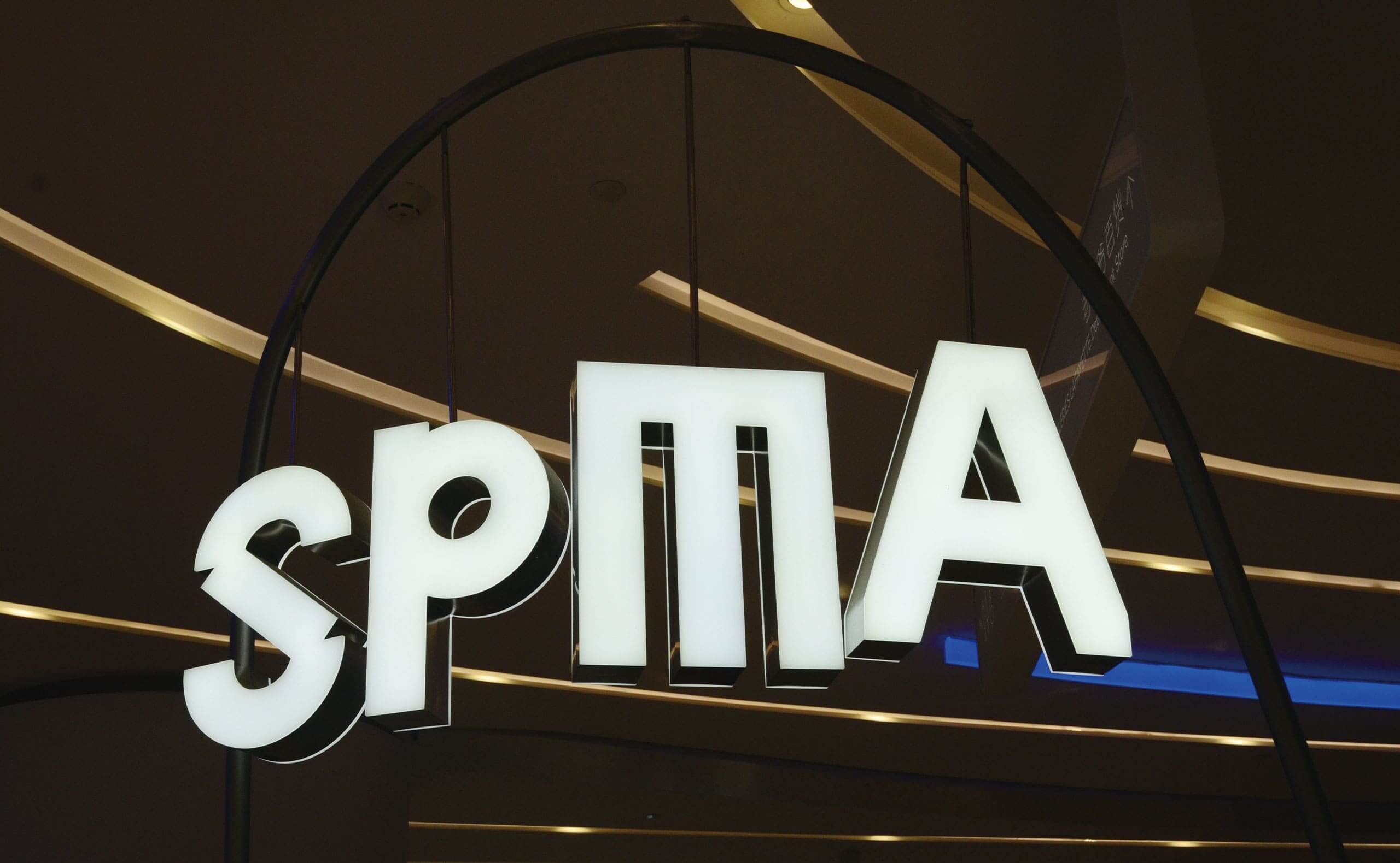 Metal Front and Backlit Channel Letters For Spma