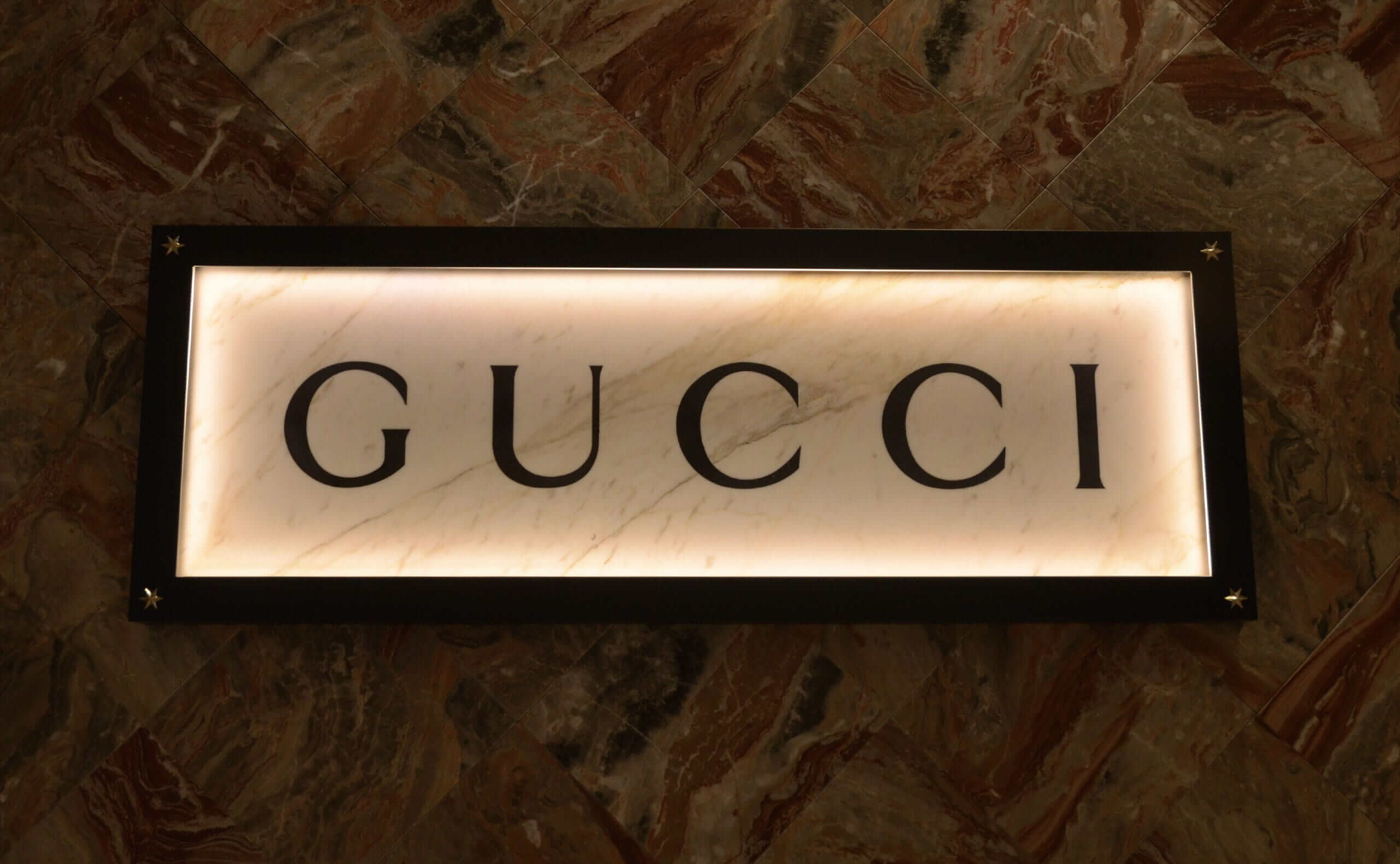 Single Sided Light Box Signs For Gucci